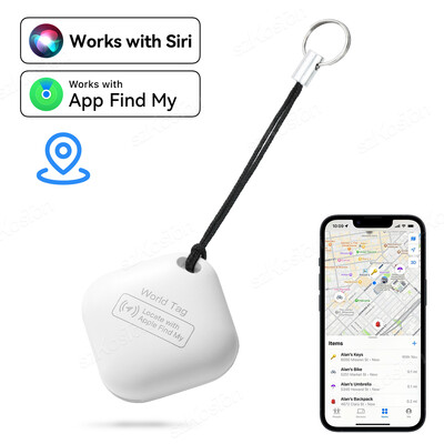 Smart Mini Locator radi s Appleom Find My App Tracker i Keys Finder za izgubljene ključeve Kućni ljubimci Torbe Novčanici Prtljaga Samo za IOS