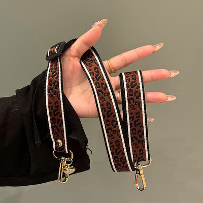 Seksi slatki uzorak leoparda preko tijela Uzica za mobitel Traka za oko Vrat Telefonski lanac Privezak Podesivi dodaci za najlonsko uže