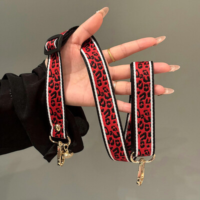 Seksi slatki uzorak leoparda preko tijela Uzica za mobitel Traka za oko Vrat Telefonski lanac Privezak Podesivi dodaci za najlonsko uže
