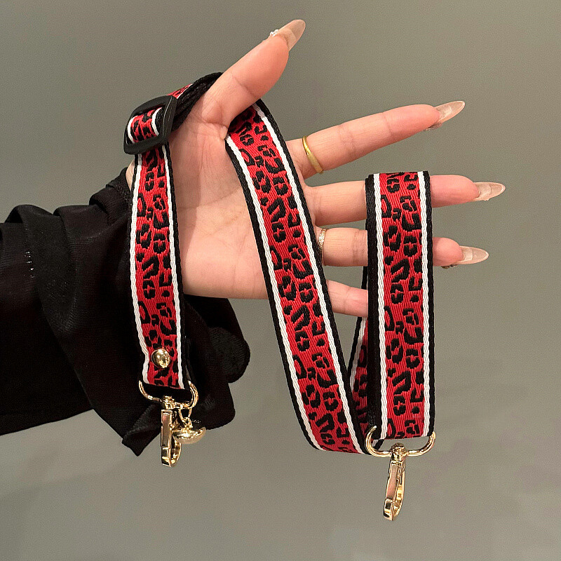 Seksi slatki uzorak leoparda preko tijela Uzica za mobitel Traka za oko Vrat Telefonski lanac Privezak Podesivi dodaci za najlonsko uže