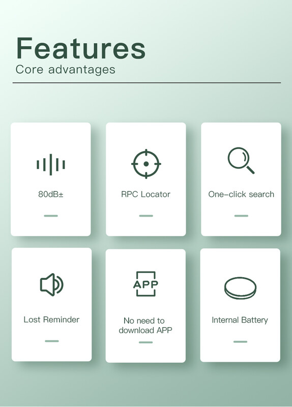 За Apple Find My Mini Bluetooth GPS Tracker Anti Lose Reminder Device Key Finder Pet Dog Kid Bag Wallet Car Locator Smart Tag