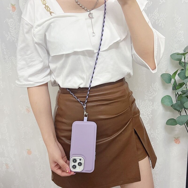 Modni remen za mobilne telefone za slobodno vrijeme Najlonski remen Podesivi remeni za telefonski lanac za dugi stil Žene Muškarci Uže za mobitele