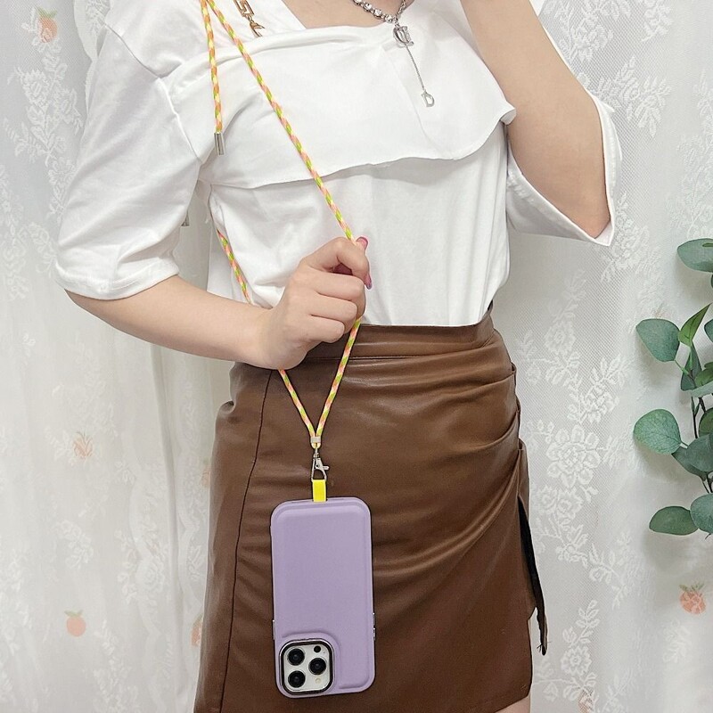 Modni remen za mobilne telefone za slobodno vrijeme Najlonski remen Podesivi remeni za telefonski lanac za dugi stil Žene Muškarci Uže za mobitele
