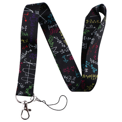 Matematička uzica Privjesak za ključeve Traka za ključ ID kartica Telefonska traka Držač studentske značke DIY Viseći konop Traka oko vrata Dodaci