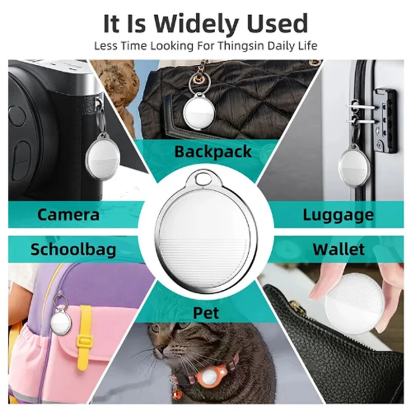 Smart Key Finder Locator GPS uređaj za praćenje Bluetooth Anti-Lost Tag Podsjetnik za alarm Radi s Appleom Find My For Pets