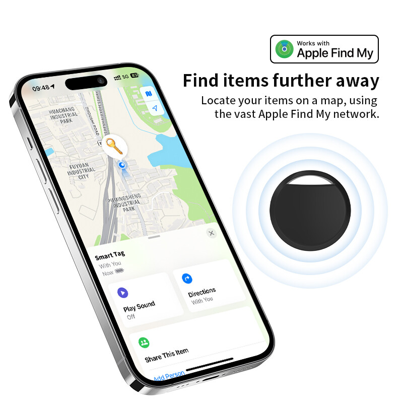 Airtag Bluetooth GPS Trackers IPX 5 Vodootporan Sport Tracking Find My Elderly Kids Pets Dostupni Mini Finders za iPhone