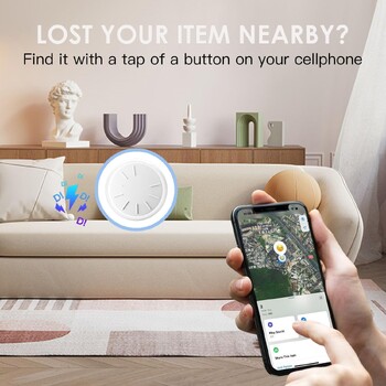 HTag Smart Bluetooth GPS Tracker Εργαστείτε με την Apple Find My APP Anti Lost Reminder Εντοπιστής κλειδιού αυτοκινήτου Προσωπικά αντικείμενα Finder για παιδιά