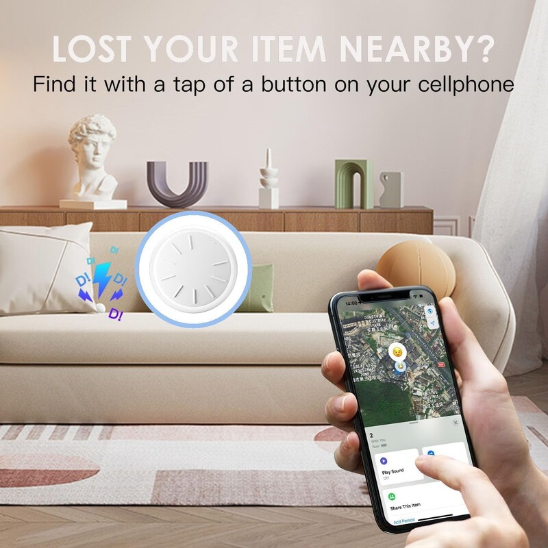 HTag Smart Bluetooth GPS Tracker Radi s Appleom Find My APP Anti Lost Reminder Locator Auto Key osobni predmeti Kids Finder