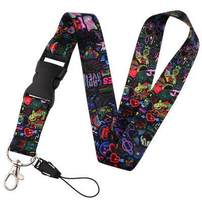 Неонови светлини Връзка за мобилен телефон Връзка за каишка с пеперуда Връзки за лична карта за ключ Фитнес зала Каишки за мобилен телефон USB значка Тройна луна Връзка