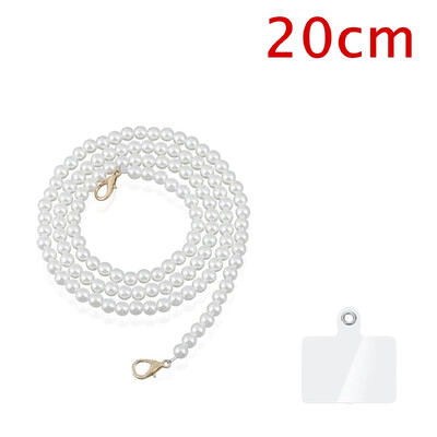 Универсален ремък за телефон Crossbody Нови каишки с перлени мъниста 20/50/80/110 см дължина на каишка за мобилен телефон Висулки за чанта за чанта