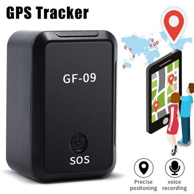 GF09 Micro Location Tracker SOS vészjelzés rögzítés Hallgat Wifi GPS Autókövető Idősek Gyermekek Elveszett eszköz