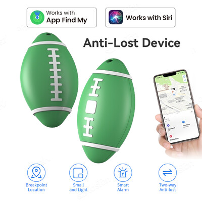 Mini nyomkövető eszköz olíva alakú intelligens címke kulcskereső kisállat autó GPS elvesztés elleni emlékeztető Bluetooth nyomkövető működik az IOS rendszerrel. Find My