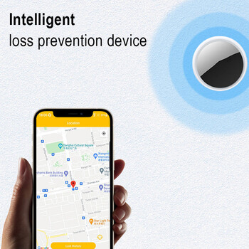 Smart Bluetooth Finder Tracker Λειτουργεί με Airtags Συσκευή υπενθύμισης κατά της απώλειας Έξυπνος εντοπιστής ετικετών iOS/Android Σύστημα αξιολόγησης MFI