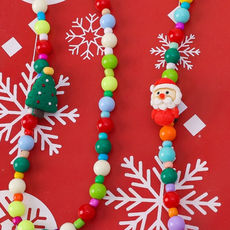 Božićna serija Lanac za mobilni telefon Božićno drvce Privjesak Remen protiv gubitka Lanac Svečani remen za mobitel IPhone Samsung