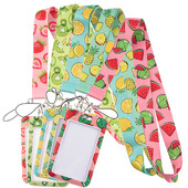 DZ1425 Slatko voće Lubenica Uže za ključeve Ime zaposlenika ID studentske kartice Držač značke Uže za privjesak Privjesak za ključeve Pokloni