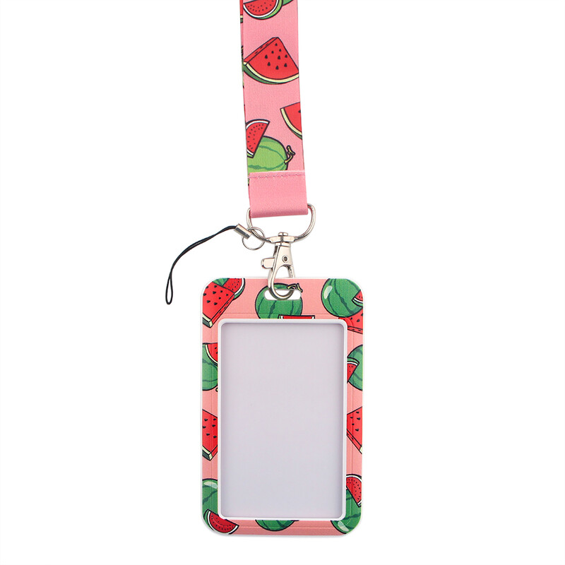 DZ1425 Slatko voće Lubenica Uže za ključeve Ime zaposlenika ID studentske kartice Držač značke Uže za privjesak Privjesak za ključeve Pokloni