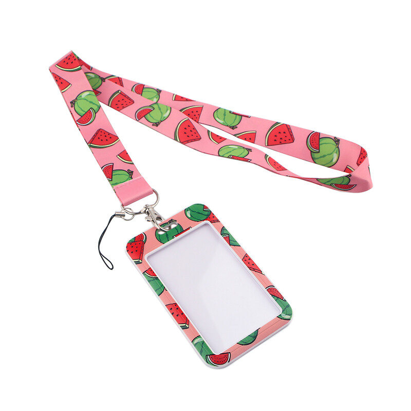 DZ1425 Slatko voće Lubenica Uže za ključeve Ime zaposlenika ID studentske kartice Držač značke Uže za privjesak Privjesak za ključeve Pokloni