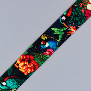 Flower and Bird World Card Lanyard λουράκι λαιμού για κάρτα ταυτότητας κλειδί Ιμάντες τηλεφώνου Θήκη σήματος DIY Κρεμαστά αξεσουάρ μπρελόκ με σχοινί