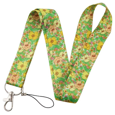 Flowers Series Uzice Privjesak za mobilni telefon Kabel za oko vrata Prekrasne uzice Kartice Dodaci za rukave Modni darovi