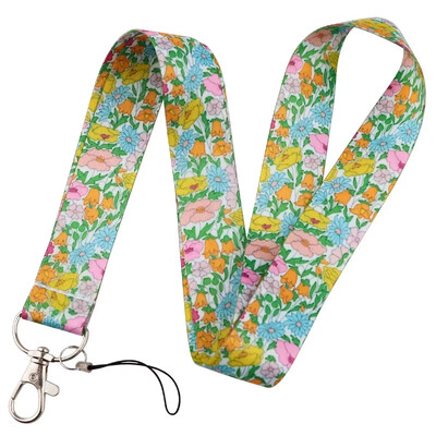 Flowers Series Uzice Privjesak za mobilni telefon Kabel za oko vrata Prekrasne uzice Kartice Dodaci za rukave Modni darovi