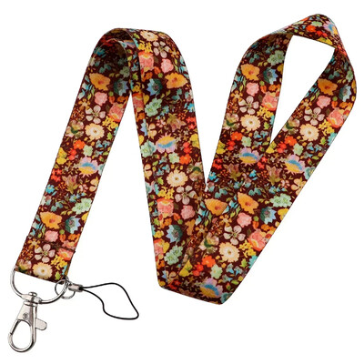 Flowers Series Uzice Privjesak za mobilni telefon Kabel za oko vrata Prekrasne uzice Kartice Dodaci za rukave Modni darovi