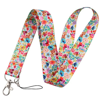 Flowers Series Uzice Privjesak za mobilni telefon Kabel za oko vrata Prekrasne uzice Kartice Dodaci za rukave Modni darovi