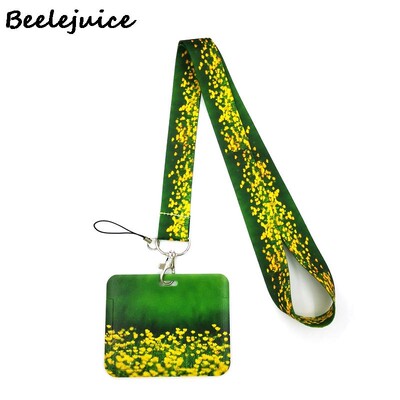 Cvijeće Kreativna anime uzica Držač značke Uže za osobne iskaznice Uže za telefon Ključevi Uže uzica oko vrata Privjesak za ključeve Dekoracija