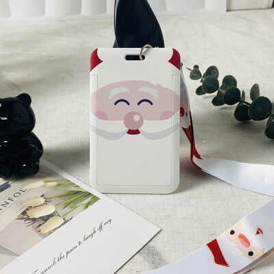 Božićni remen za oko oko vrata, privjesak za ključeve, držač značke, osobna iskaznica, propusnica, uže za vješanje, uže za vješanje, za ključeve, dodaci