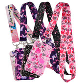 Butterfly Love Style kaelapael võtmete jaoks ID-kaardi kate Märgihoidja Äritelefoni Võtmepael kaelarihmad võtmehoidja