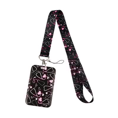 Butterfly Love Style kaelapael võtmete jaoks ID-kaardi kate Märgihoidja Äritelefoni Võtmepael kaelarihmad võtmehoidja