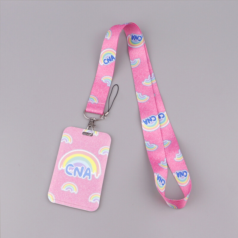 Butterfly Love Style kaelapael võtmete jaoks ID-kaardi kate Märgihoidja Äritelefoni Võtmepael kaelarihmad võtmehoidja