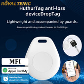 Prijenosni mini Smart Tag Radi s Appleom Find My MFI za iPhone Device Tracker, Key Pets Kids Locator Anti Lost