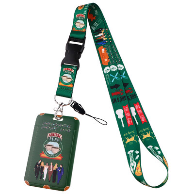 LX1202 Butterfly Rainbow TV Show Traka za ključ oko vrata Držač kartice Držač značke Privjesak za ključeve Držač za ključeve Dodaci za ključeve Poklon