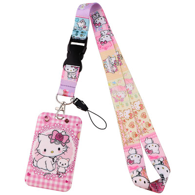 LX1202 Butterfly Rainbow TV Show Traka za ključ oko vrata Držač kartice Držač značke Privjesak za ključeve Držač za ključeve Dodaci za ključeve Poklon