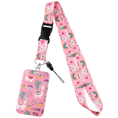 LX1202 Butterfly Rainbow TV Show Traka za ključ oko vrata Držač kartice Držač značke Privjesak za ključeve Držač za ključeve Dodaci za ključeve Poklon