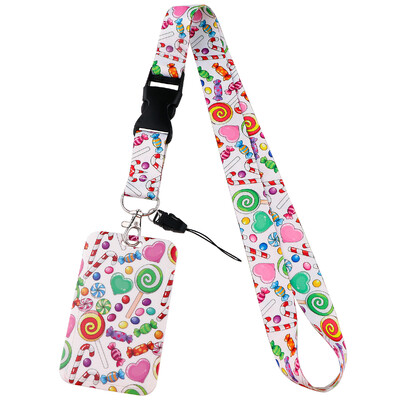 LX1202 Butterfly Rainbow TV Show Traka za ključ oko vrata Držač kartice Držač značke Privjesak za ključeve Držač za ključeve Dodaci za ključeve Poklon