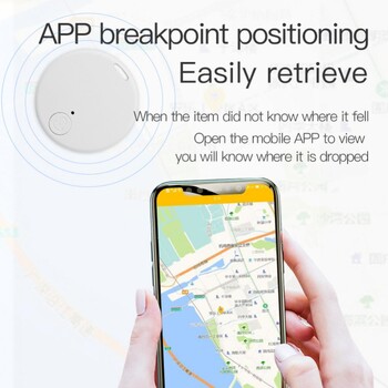 Μίνι συμβατό με Bluetooth Tracker Anti-Lost Device Pet Kids Bag Wallet Tracking for IOS Android Smart Isearching Finder Locator