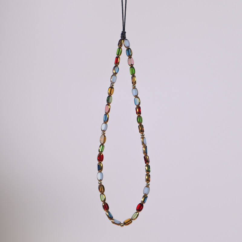 Originalni dizajn Telefonski privjesak u boemskom stilu, remen za ključeve, privjesak za ključeve, metalni lanac za kameru, očuvana boja, uže