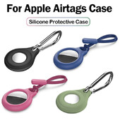 Sigurni držač s remenom za Apple Airtag Case Zaštitni poklopac Bumper Tracker Dodaci Anti-lost Keychain Air Tag Case
