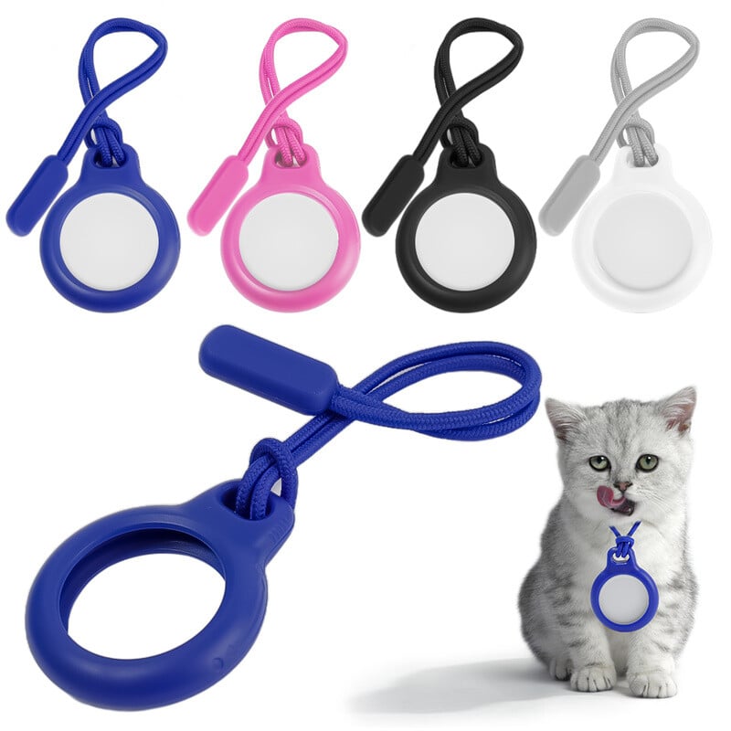 Sigurni držač s remenom za Apple Airtag Case Zaštitni poklopac Bumper Tracker Dodaci Anti-lost Keychain Air Tag Case