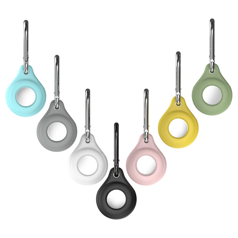 Sigurni držač s remenom za Apple Airtag Case Zaštitni poklopac Bumper Tracker Dodaci Anti-lost Keychain Air Tag Case