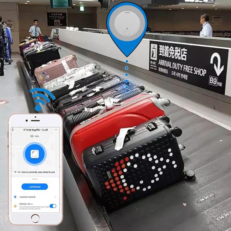 Pas Mačka Mini GPS Tracker Privjesak za ključeve u stvarnom vremenu 5.0 15m Long Distance Torba za kućne ljubimce Praćenje novčanika prtljage Smart Key Finder