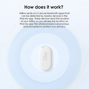 Mini GPS Tracker για Apple Find My APP Έξυπνη συσκευή παρακολούθησης ετικετών Συμβατό με Bluetooth Finder για κλειδιά συστήματος IOS Τσάντες πορτοφολιού