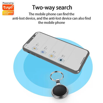 Tuya Mini Locator Bluetooth Smart Tags Συσκευή κλειδιού Pet Anti-lost Location Tracker Smart Tracker Finder Item For Smart Life