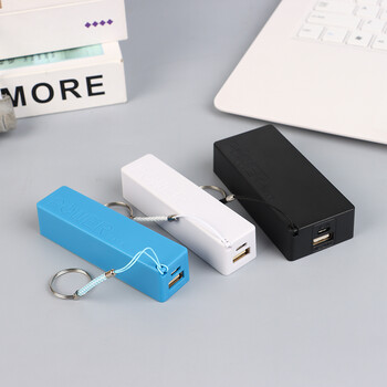 Πακέτο μπαταρίας φορτιστή USB Mobile Power Bank για θήκη DIY Box για 2x18650 μπαταρία λιθίου Protable Colorful Stroage Box