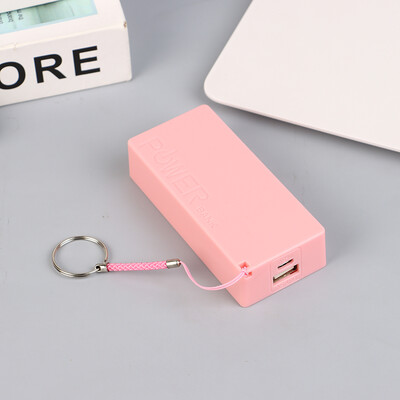 USB Mobile Power Bank punjač Baterija za kućište DIY kutija za 2x18650 litijsku bateriju prenosiva šarena Stroage kutija