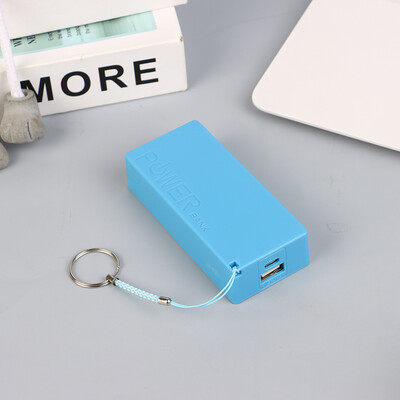 USB Mobile Power Bank punjač Baterija za kućište DIY kutija za 2x18650 litijsku bateriju prenosiva šarena Stroage kutija