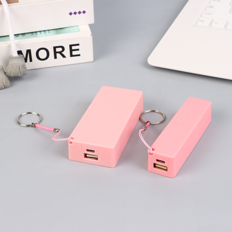 USB Mobile Power Bank punjač Baterija za kućište DIY kutija za 2x18650 litijsku bateriju prenosiva šarena Stroage kutija