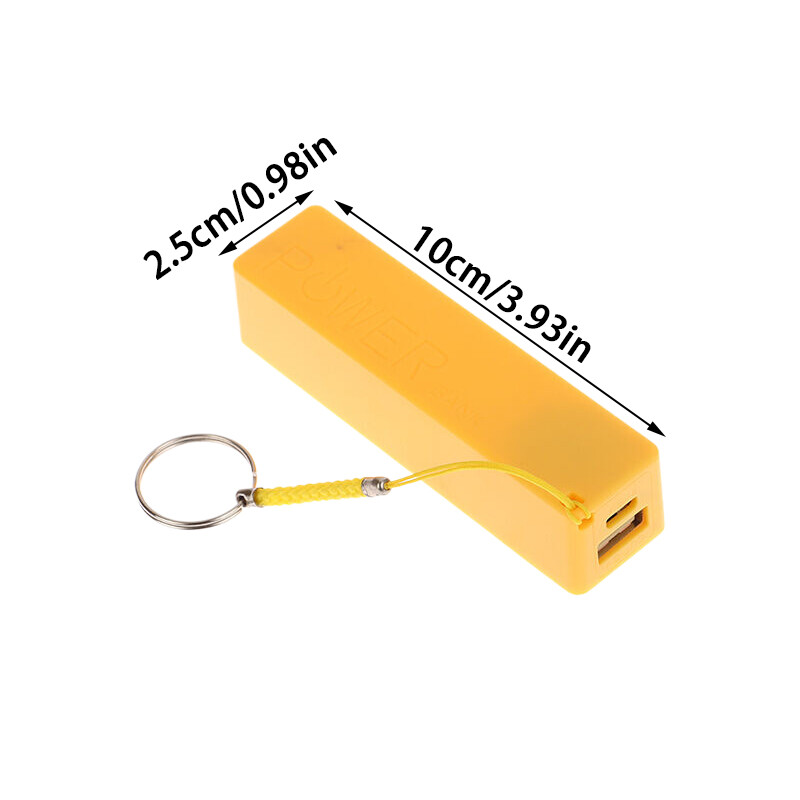 USB Mobile Power Bank punjač Baterija za kućište DIY kutija za 2x18650 litijsku bateriju prenosiva šarena Stroage kutija