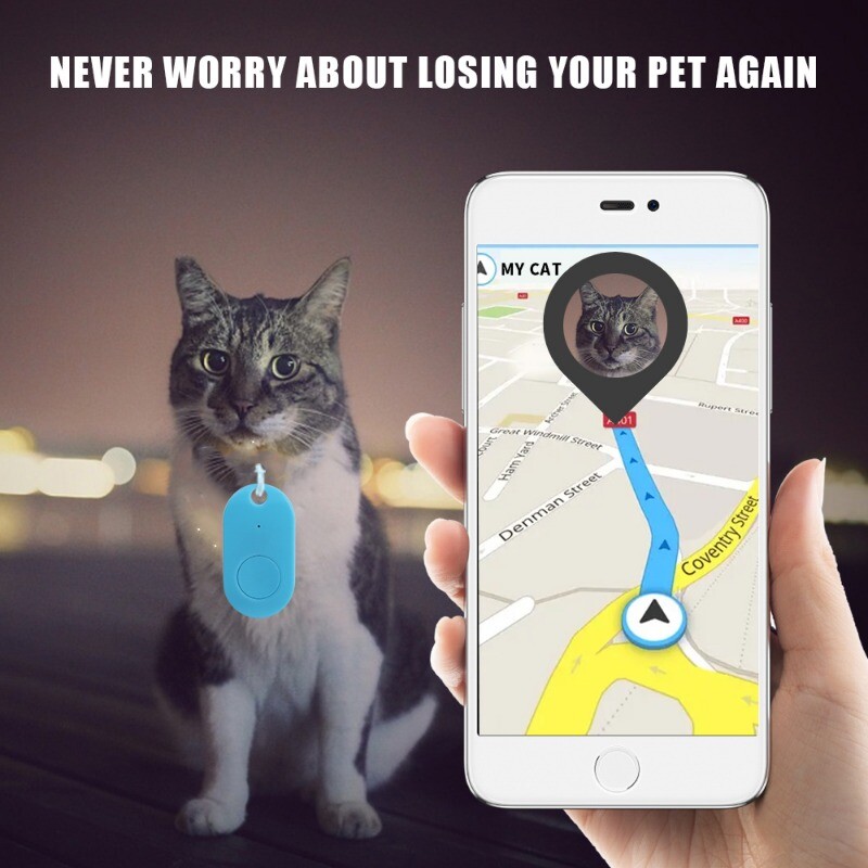 Mini GPS Tracker Bluetooth 4.0 Anti-Lost Device Pet Dječja torba Praćenje novčanika za IOS Android Smart Finder Lokator Dodatna oprema
